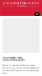 Mobile Screenshot of johanniterorden.se
